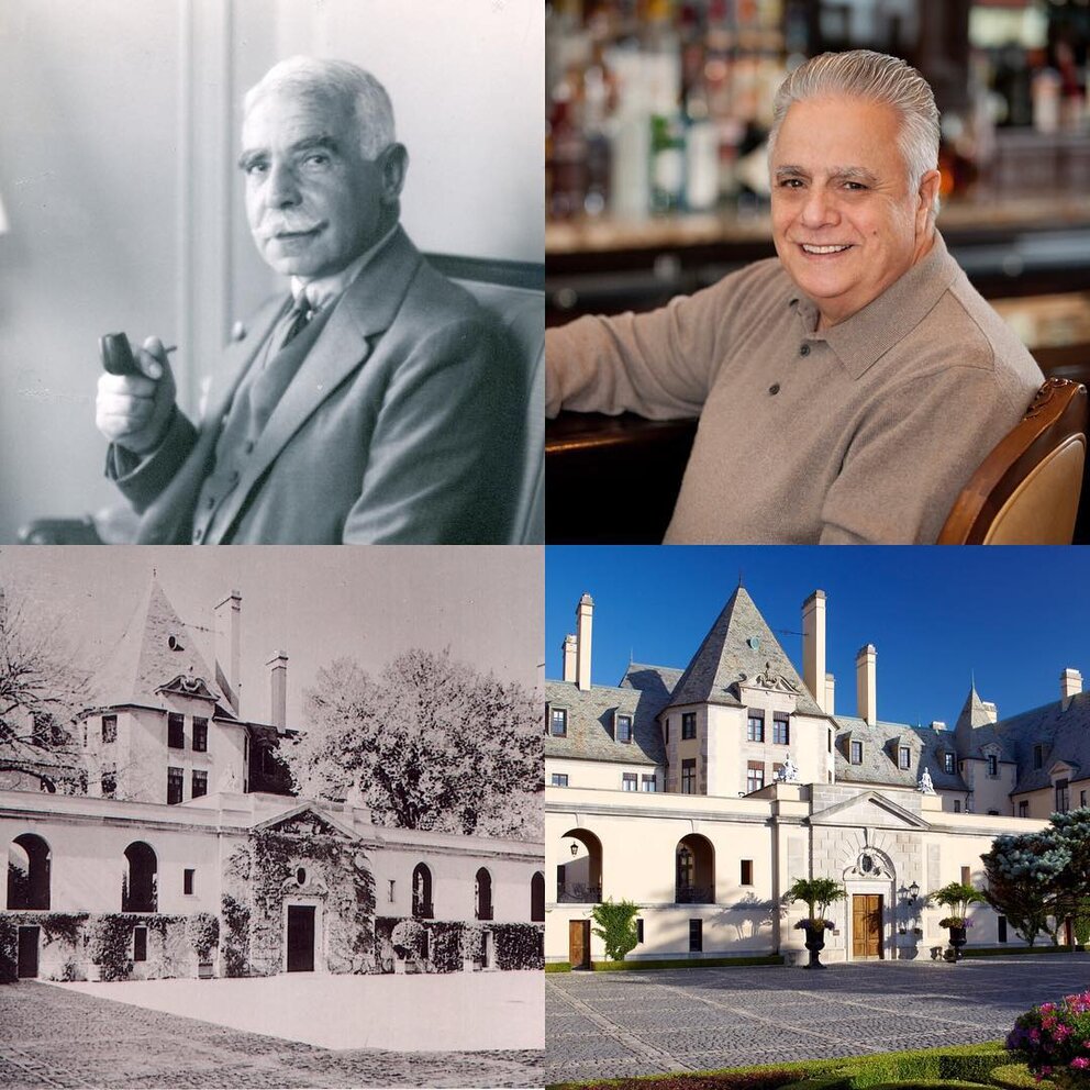 100 Years of History at OHEKA CASTLE | Image from 1919 + 2019 of OHEKA, Otto Kahn, and Gary Melius